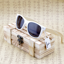 BOBO BIRD Bamboo Wood Polarized Sunglasses for Men and Women in Wooden Gift box Dropshipping Customized Engraving 2024 - buy cheap