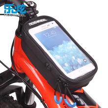 ROSWHEEL-Bolsa de teléfono para bicicleta, accesorios para teléfono de 5,5 pulgadas, para marco frontal, tubo superior 2024 - compra barato