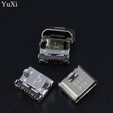 YuXi 50 шт. для Samsung Galaxy Core Prime G360 G361 Tab E T560 T561 Micro USB гнездо разъем зарядное устройство док-порт 2024 - купить недорого