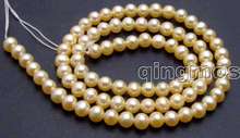 SALE AA+ GRADE 5MM Pink Round Natural Freshwater PEARL Loose beads strand 14"-los457 Wholesale/retail Free shipping 2024 - buy cheap