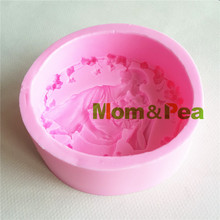 Mom & Pea-molde de silicona MP150 para decoración de tartas, molde para Fondant, 3D, jabón, grado alimenticio 2024 - compra barato