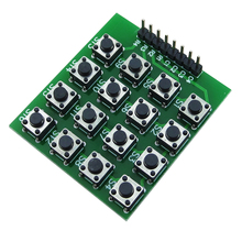 5pcs 4x4 Matrix 16 Keypad Keyboard Module 16 Button Mcu 2024 - buy cheap