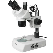 AmScope 10X-15X-30X-45X Trinocular Stereo Microscope with Top & Bottom Lights SW-2T13Y 2024 - buy cheap