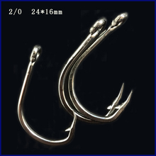 CN06 2/0 Super strong Assist hook Sea Fishing Hook Jigging Hook Stainless steel Metal jig hooks lead fish No Rust 2024 - buy cheap