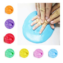 Сувениры 3D для детей, мягкая глина для сушки отпечатков пальцев, 8 цветов 2024 - купить недорого