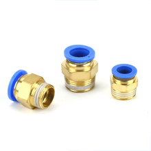1/4"BSP 1/2" 1/8" 3/8" Male Thread Air Pipe Connector Quick Coupling Brass Fitting Air Pneumatic 4mm 6mm 8mm 10mm 12mm Hose Tube 2024 - buy cheap