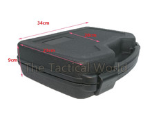 Outdoor Tactical Hunting Airsoft Big Pistol Gun Case Box Pistol Case Handgun Carry Storage Hard Gun Box CS Paintball Accessories 2024 - buy cheap