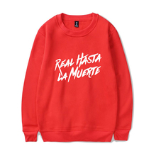 New Real Hasta La Muerte Fashion Hip Hop Hoodies Casual Men Women Capless Sweatshirts Long Sleeve Harajuku Hoodie Pullover Tops 2024 - buy cheap