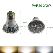 Foco LED PAR20 superbrillante, 6W, E27, 85-265V, luz blanca Natural, 20 bombillas, para iluminación del hogar, envío gratis 2024 - compra barato