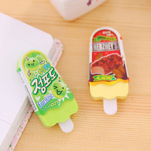 Jonvon Satone 24 Pcs Summer Ice Cream Eraser Stationery Wholesale Student Rubber Eraser Kawaii Material Escolar School Supplies 2024 - buy cheap