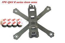DIY FPV mini drone QAV-R 220 мм 4 мм Arm cross racing quadcopter FPV QAV-R 180 мм/220 мм/260 мм рамка из чистого углеродного волокна 2024 - купить недорого