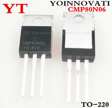  20pcs/lot CMP80N06 80N06 80A 60V TO-220 IC Best quality 2024 - buy cheap