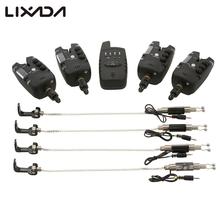 Lixada Wireless Fishing Bite Alarms Set Digital Fishing Alarm Kit LED Alarm Indicator Alert Bell Receiver  Carp Fishing Swinger 2024 - buy cheap