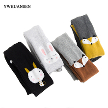 YWHUANSEN Autumn Winter Tights For Girls Cute Cartoon Unisex Boys and Girls Pantyhose Thick Cotton Children's Tights Stockings 2024 - buy cheap