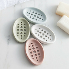 NEW Bathroom Silicone Flexible Soap Dishes Storage Holder Soapbox Plate Tray Drain Creative Bath Tools 2 in 1 Soapbox 2024 - buy cheap