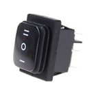 Interruptor retangular momentâneo liga/desliga para barco, à prova d'água, 12v, 6 pinos, dpdt, preto, botão - compare preços