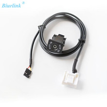 Biurlink 3.5MM Jack MP3 AUX-IN Cable Audio Adapter for Toyota Corolla Highlander Camry 2024 - buy cheap