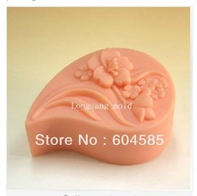 New Cute Flowers 50367 Craft Art Silicone Soap mold Craft Molds  Handmade soap molds 2024 - buy cheap