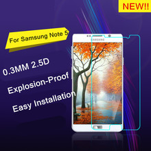 9H Explosion-proof Tempered Glass Screen Protector film for samsung GALAXY Note 5 Note5 /N9200/N920 5.7 inch +safe package 2024 - buy cheap