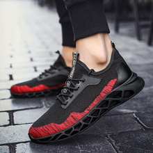 Baideng 2020 New Arrivals Man Sports Shoes Patchwork Black Red Men Running Shoes Zapatillas Hombre Deportiva Breathable Sneakers 2024 - buy cheap