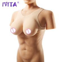 IVITA-pechos de silicona en forma de tetas falsas para transexuales, travestis Drag Queen, potenciador de pecho, 2400g 2024 - compra barato