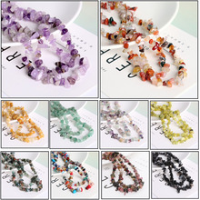Crystal Tiger Eye Strand 3-8mm 16 inch Lrregular Gravel Beads Natural Stone Chips Beads For DIY Bracelet Jewelry Making 2024 - buy cheap