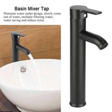 Black Stainless Steel Basin Mixer Tap Hot Cold Washbasin Sink Faucet for Bathroom Exquisite Toilet Vanity sink faucet Mixer Tap 2024 - buy cheap