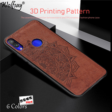 Cotton Fabric Case For Xiaomi Redmi Note 7 Case Magnetic Silicone Bumper Phone Case For Xiaomi Redmi Note 7 Cover Redmi Note 7 2024 - buy cheap