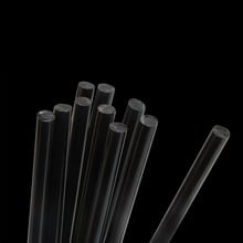 10Pcs 7*190mm Hot Melt Glue Sticks For Electric Glue Gun Craft Album Repair Accessories rod Home Tools Transparent/Black 2024 - buy cheap