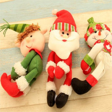 2019 Christmas Red Wine Bottle Cover Santa Claus Snowman Lovely Navidad Christmas Ornaments Wine Bottles Hold Covers Home Decor 2024 - buy cheap