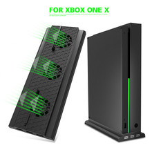 For Microsoft XBox One X Console X-One X Game Console Cooling Fan With Vertical Stand With 3 USB 2.0 Ports Cooler 2024 - buy cheap