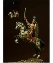 1/24 75MM ancient warrior (WITH HORSE )    Resin figure Model kits Miniature gk Unassembly Unpainted 2024 - buy cheap