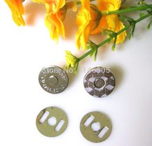 50 Sets Magnetic Snaps Metal Button Clasp Fastener For Bag Purse Craft 14mm*2mm Handbag Bag clothes sewing magnetic button 2024 - buy cheap