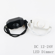 Brightness Adjust Switch Dimmer Controller Mini LED  for 3528 5050 5630 Single Color LED Strip Light LED Dimmer 12V,24V 2024 - buy cheap