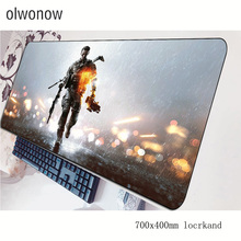 battlefield mousepad 700x400x3mm gaming mouse pad big gamer mat anime game computer desk padmouse keyboard wrist rest play mats 2024 - buy cheap