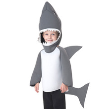 Fantasia de natal para crianças, roupa de ação para crianças, traje de tubarão 2024 - compre barato