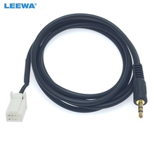 LEEWA-conector macho de 3,5 MM para coche, Cable de Audio de AUX-IN para Suzuki SX4 Grand Vitara Swift Jimny, adaptador de Cable de extensión # CA6053 2024 - compra barato