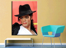Best selling handmade items hand painted canvas painting heart michael jackson oil painting decorative wall stencil home decor 2024 - buy cheap