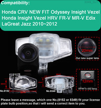 HD Camera 170 Degree car reverse parking camera for Honda CRV New fit Odyssey Insight Vezel HRV FR-V Jazz Edix backup 2024 - buy cheap