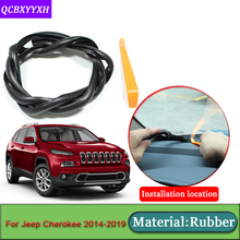 Carro-styling Para Jeep Cherokee 2014-2019 Anti-Poeira À Prova de som Do Painel Do Carro do Ruído Pára Tiras de Vedação Auto acessórios 2024 - compre barato