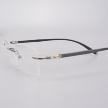 Vazrobe Glasses Frame for Men Rimless Eyeglasses Man Gold Grey Frameless Spectacles for Optical Prescription Myopia Diopter Male 2024 - buy cheap