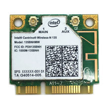 Бесплатная доставка для Intel 135 135BNHMW 150 Мбит/с, мини PCI-e WLAN Bluetooth 4,0 Беспроводная карта 2024 - купить недорого