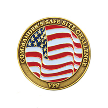 Заказная памятная монета из цинкового сплава с американским флагом 2024 - купить недорого