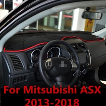 For Mitsubishi ASX 2013-2018 Dashboard Cover Mat Pad Sun Shade Avoid Light Dash Board Carpet Protector Exterior Auto Accessories 2024 - buy cheap