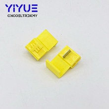 20Pcs Lock Wire Electrical Cable Connector Yellow Insulated Quick Splice Terminals Crimp For Car Electrical Crimp Cable Snap 2024 - buy cheap