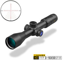 Discovery HD 3-18X50SFIR Tactical Military FFP Scope Riflescope 34mm Tube Illuminated Glass Etched Reticle Rifle Optical Sight 2024 - buy cheap