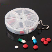 Case Portable Medicine Boxes Mini Pill 7 Grids Travel Home Medical Drugs Tablet Empty Container Storage Box 2024 - buy cheap