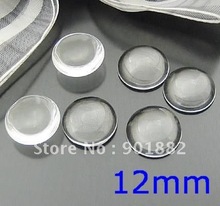 Free shipng~! 100pcs 12mm clear domed magnifying round glass cabochons, photo jewelry pendant inserts 2024 - buy cheap