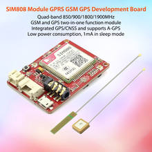 Elecrow Crowtail SIM808 Module GPRS GSM GPS Development Board GSM and GPS Two-in-one Function Module with a 3.7V Lithium Battery 2024 - buy cheap