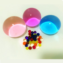 Bolas de água de bola de cristal, 25 peças 30mm-40mm, bolas de gelatina mágica de lama, decoração de casa de casamento 2024 - compre barato